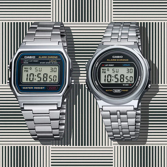 Reloj Casio A158WA-1U Vintage 12