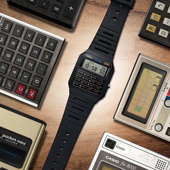 Reloj Casio CA-53W-1U Vintage Data Bank 9