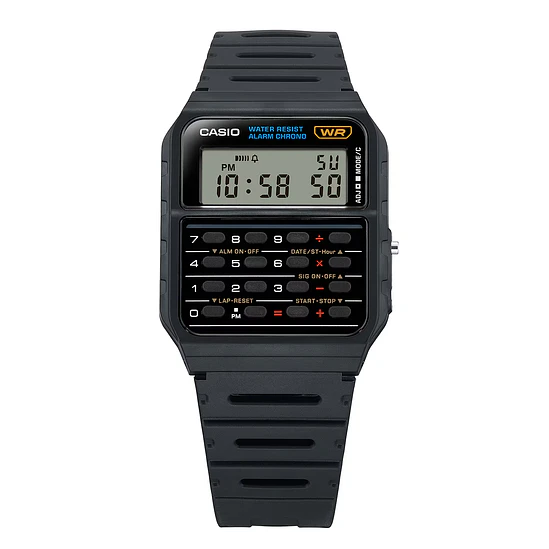 Reloj Casio CA-53W-1U Vintage Data Bank 2