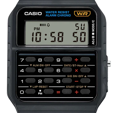 Reloj Casio CA-53W-1U Vintage Data Bank 8