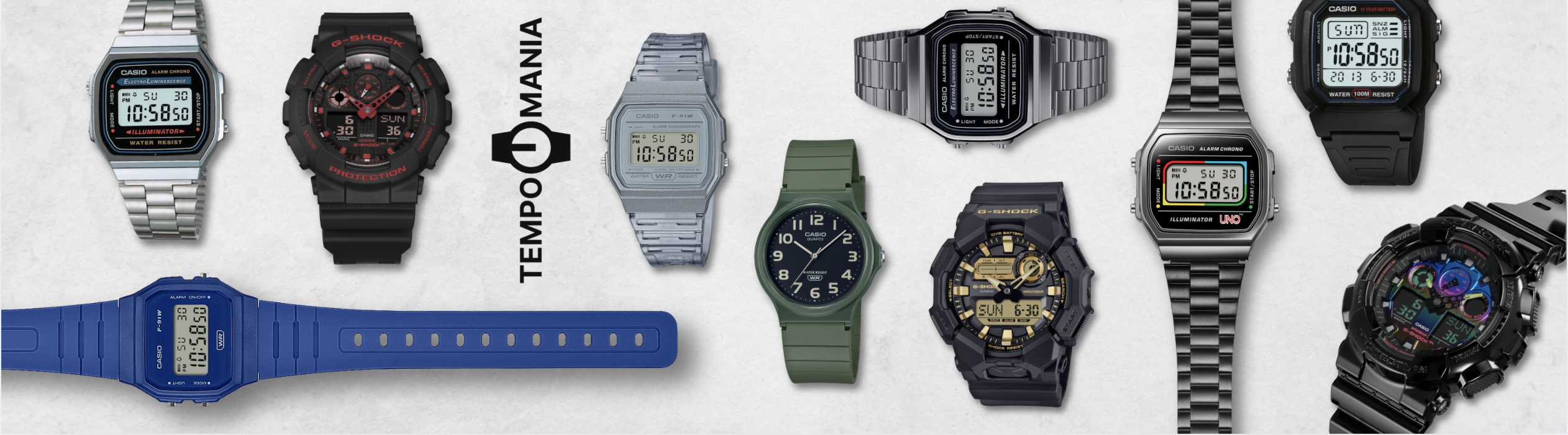 Los 20 relojes Casio más vendidos de la historia