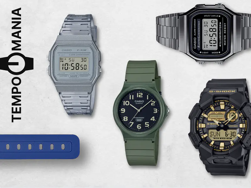 Los 20 relojes Casio más vendidos de la historia