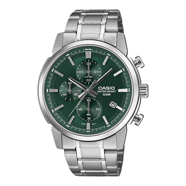 Reloj Casio MTP-E510D-3A cronógrafo 1