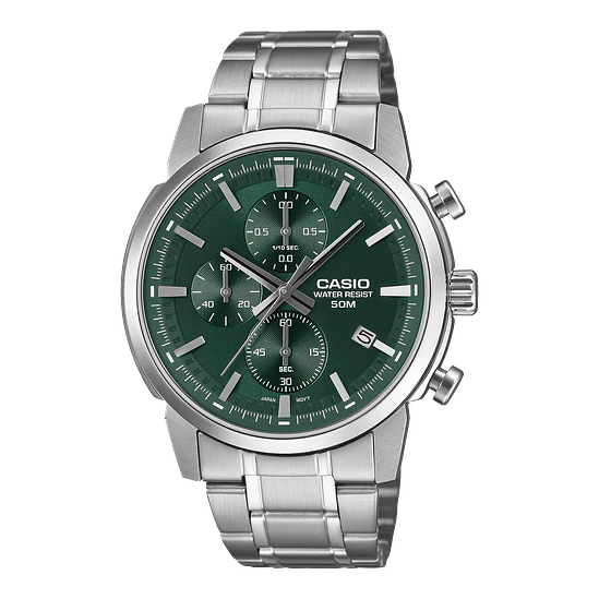 Reloj Casio MTP-E510D-3A cronógrafo 1
