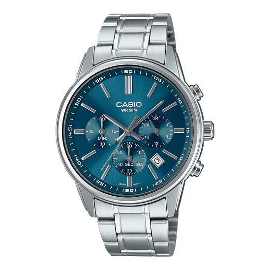 Reloj Casio MTP-E515D-2A1 cronógrafo 1