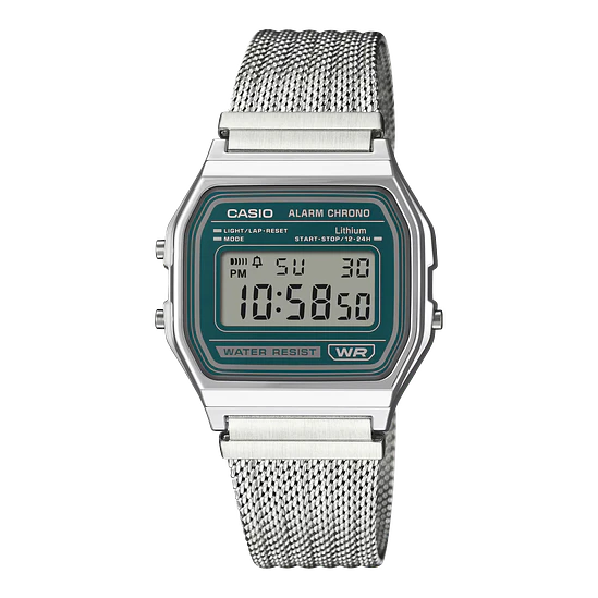 Reloj Casio A158WEM-3 vintage 1