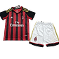 AC Milão Kit Criança Retro 2013-14 - Thumbnail 2