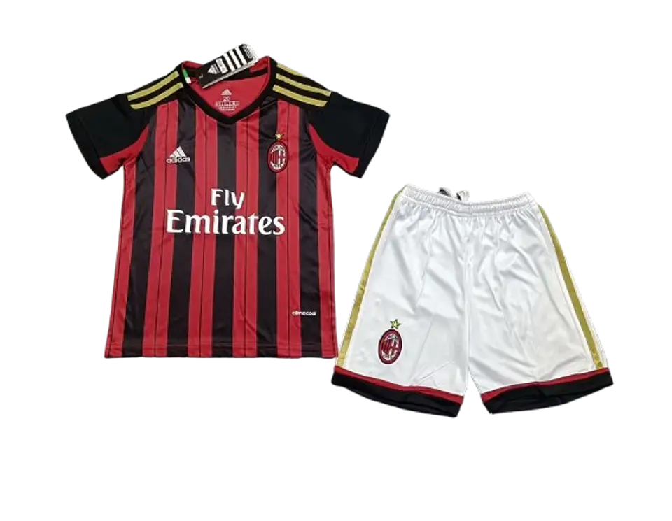 Kit retro infantil del AC Milan 2013-14 2