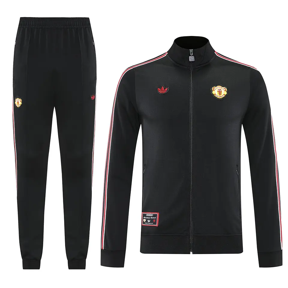 Manchester U. Fato de Treino 2025 - Zip Completo 3