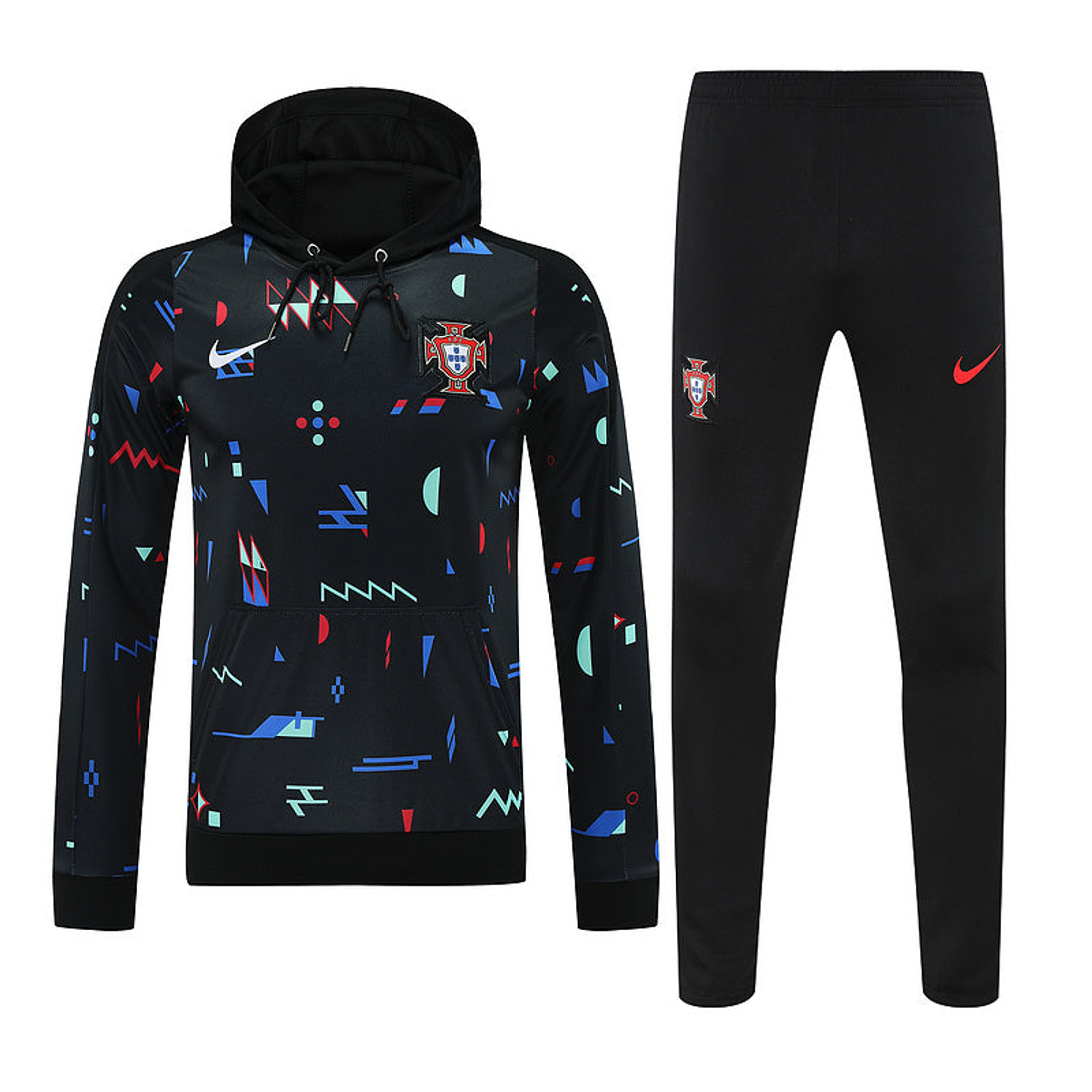 Portugal Fato de Treino 2024 - Algodão com capuz 3