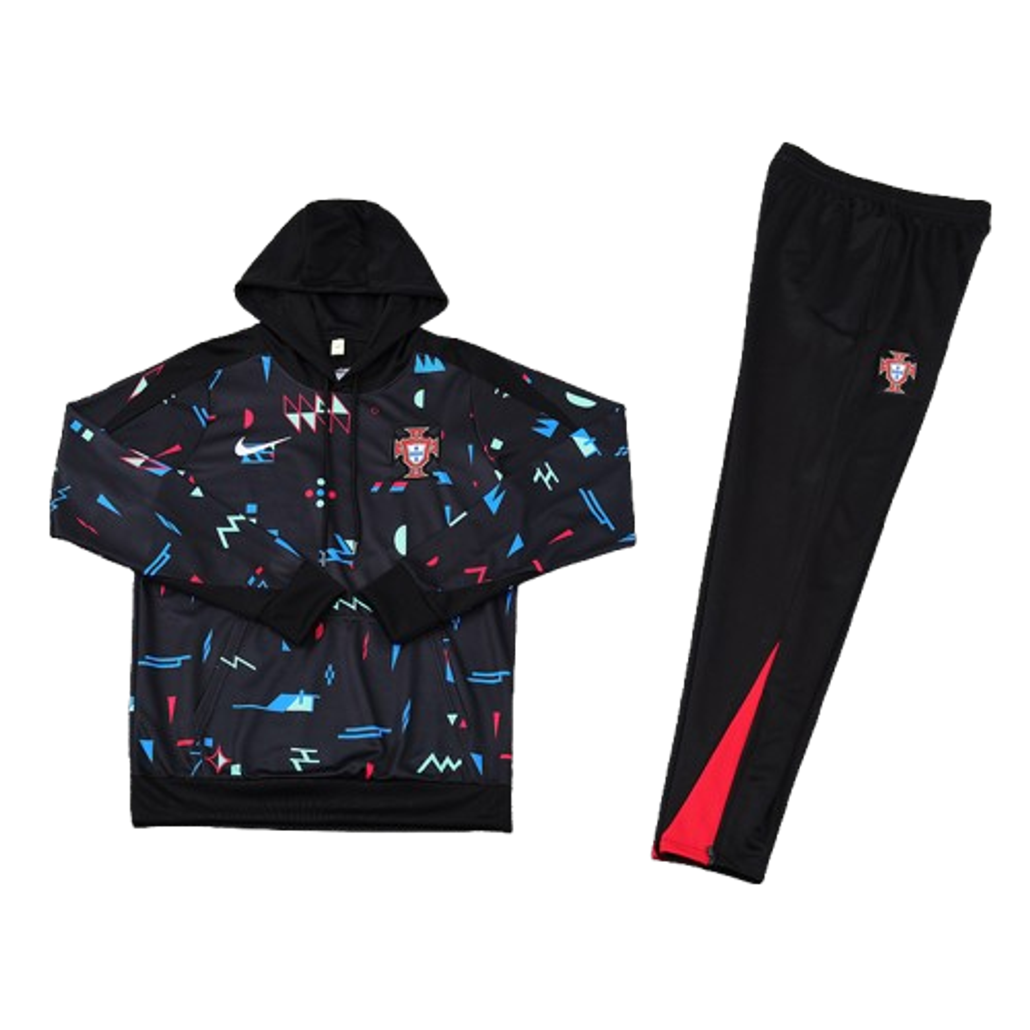 Portugal Fato de Treino 2024 - Algodão com capuz 4