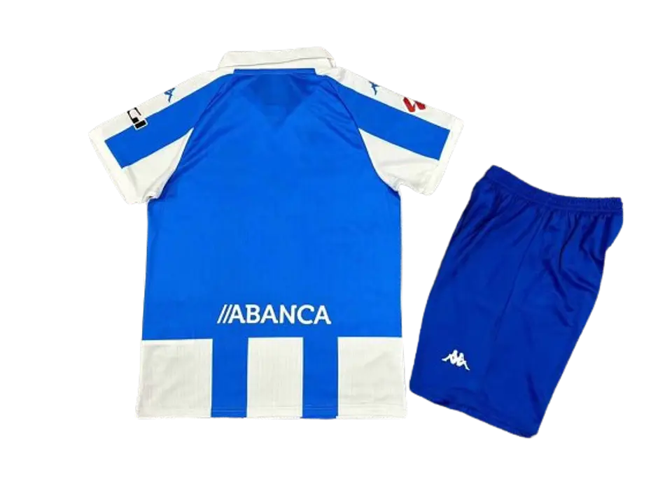 Deportivo a Coruña Kit Criança 2024-25_Stock 3