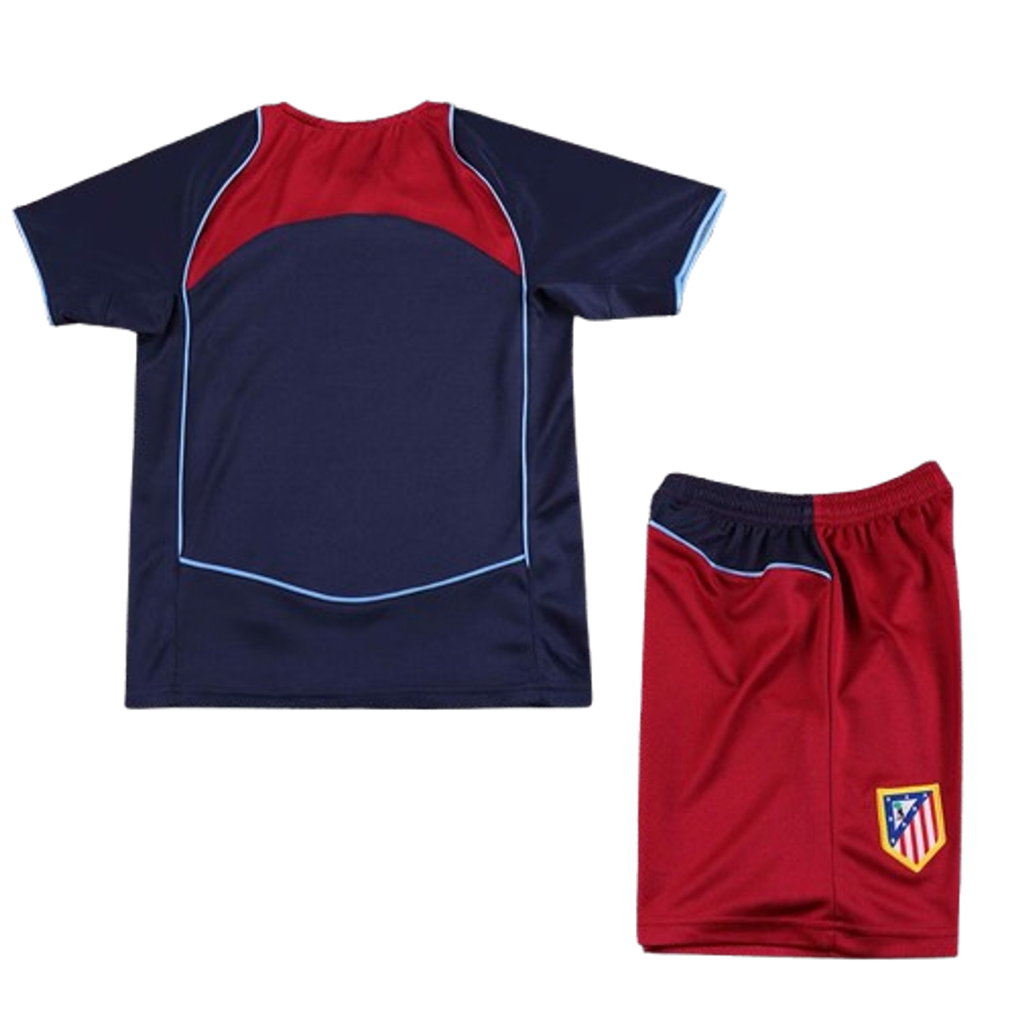 Atlético de Madrid Kit Criança Retro 2004-05 3