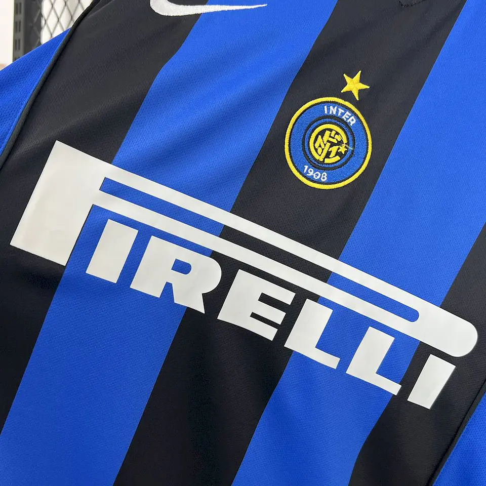 Inter de Milão retro manga cumprida 2004-05 2