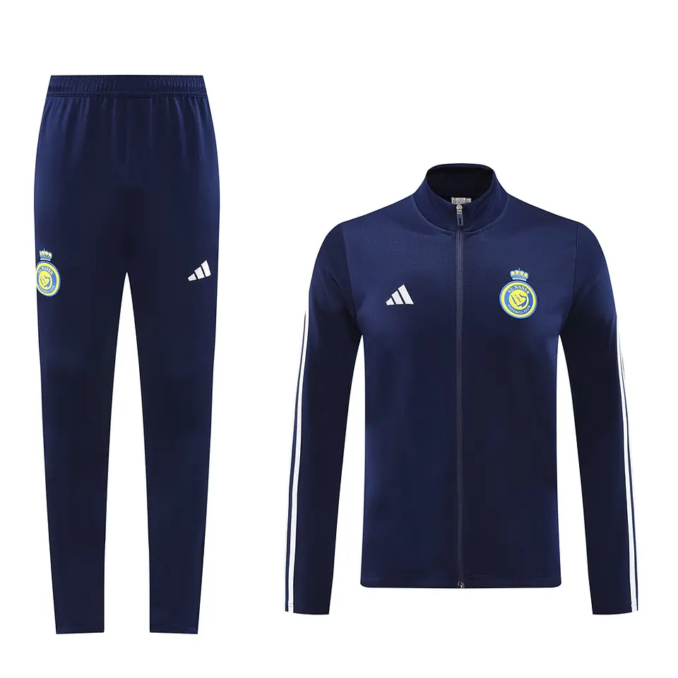 Al-Nassr Fato de Treino - Zip Completo 3