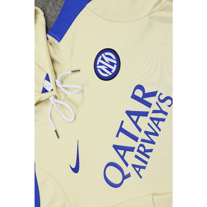 Inter de Milão Fato de Treino 2024 - Algodão com capuz 3