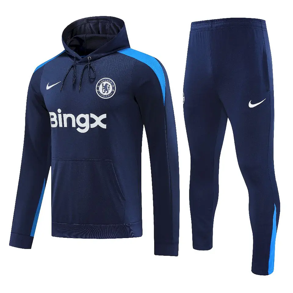 Chelsea Fato de Treino 2024 - Algodão com capuz 1