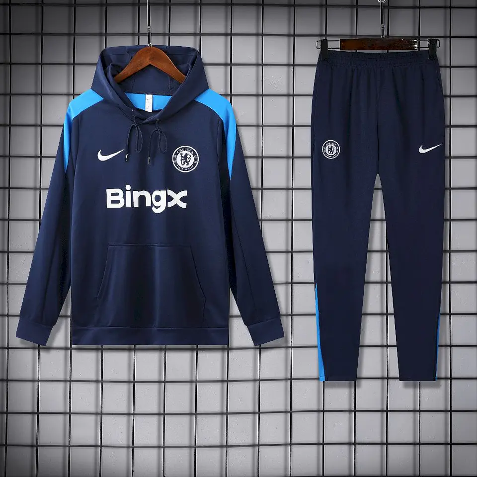 Chelsea Fato de Treino 2024 - Algodão com capuz 4