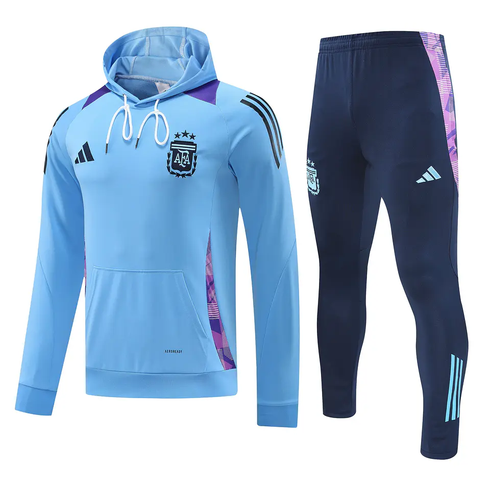 Argentina Fato de Treino 2024 - Algodão com capuz 1