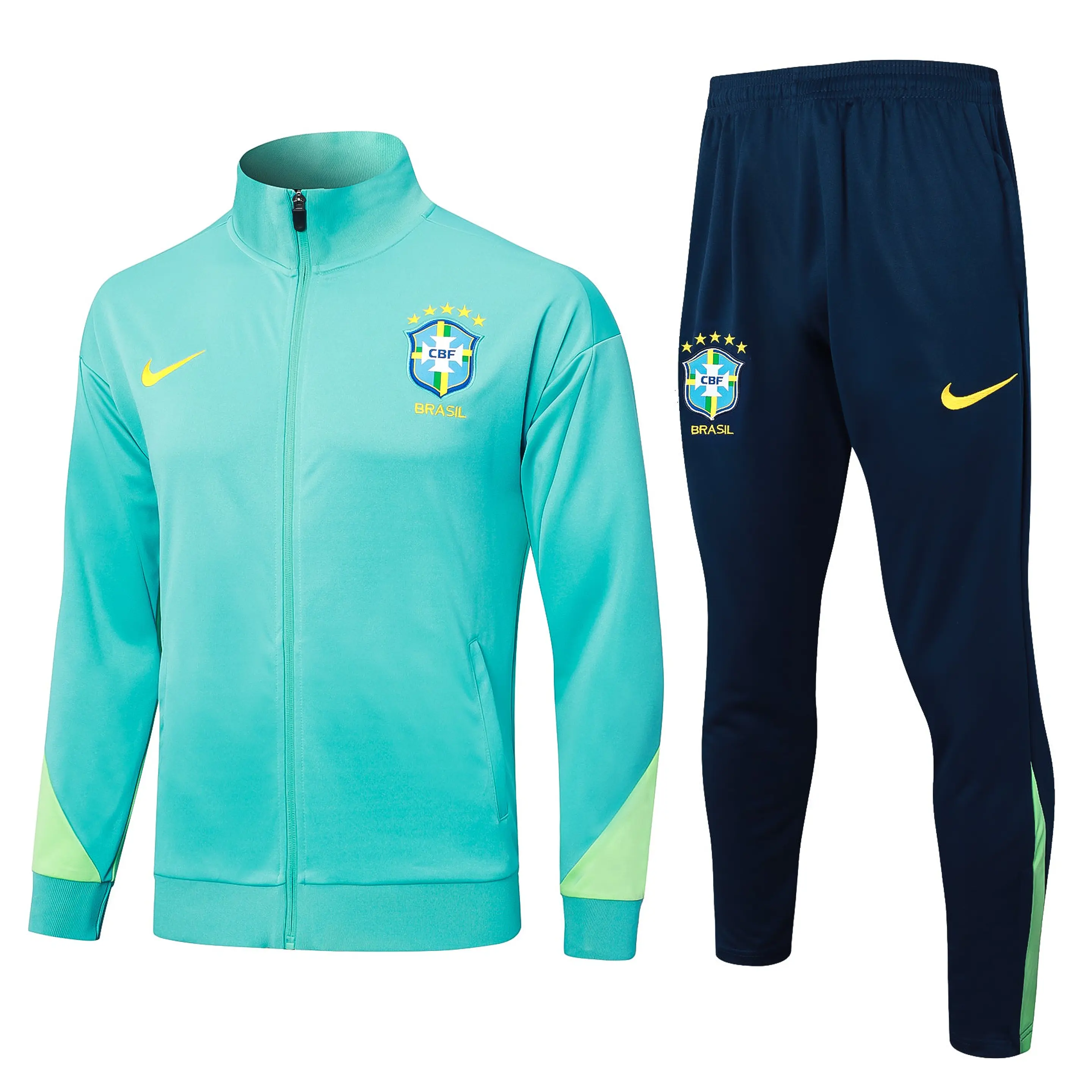 Brasil Fato de Treino - Zip Completo 1