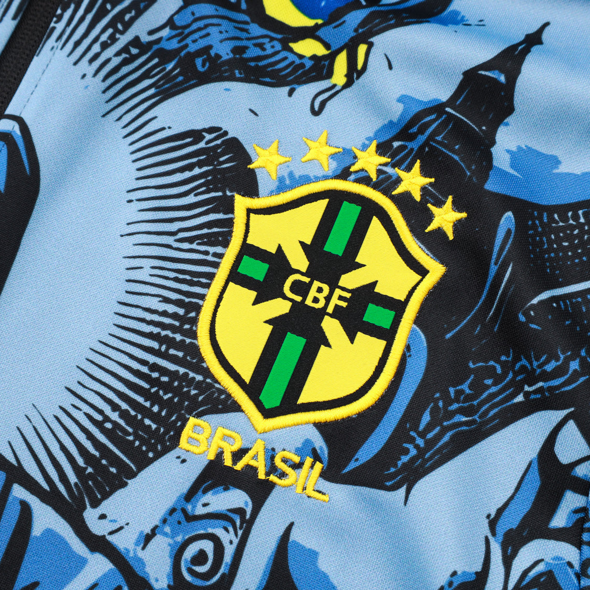 Brasil Fato de Treino - Zip Completo 4