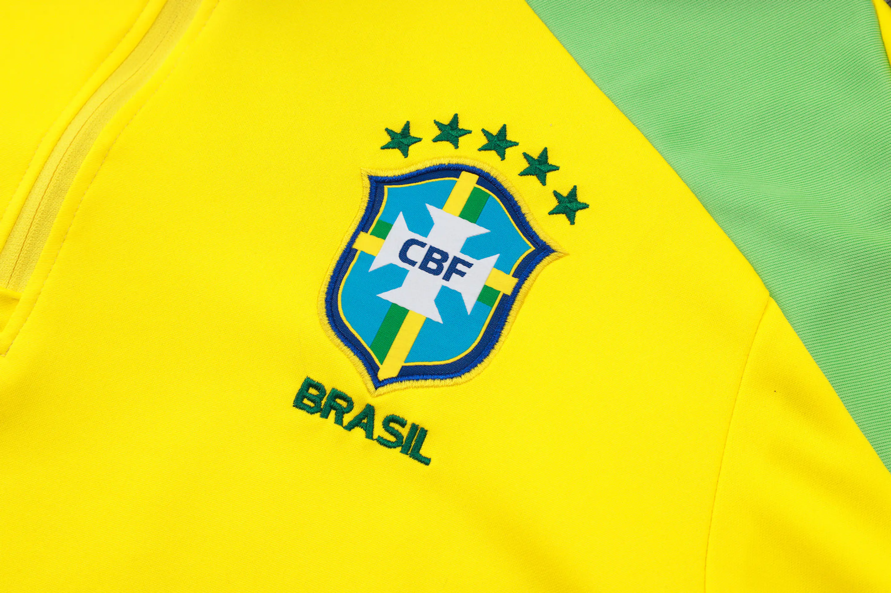 Brasil Fato de Treino - 1/2 Zip 4