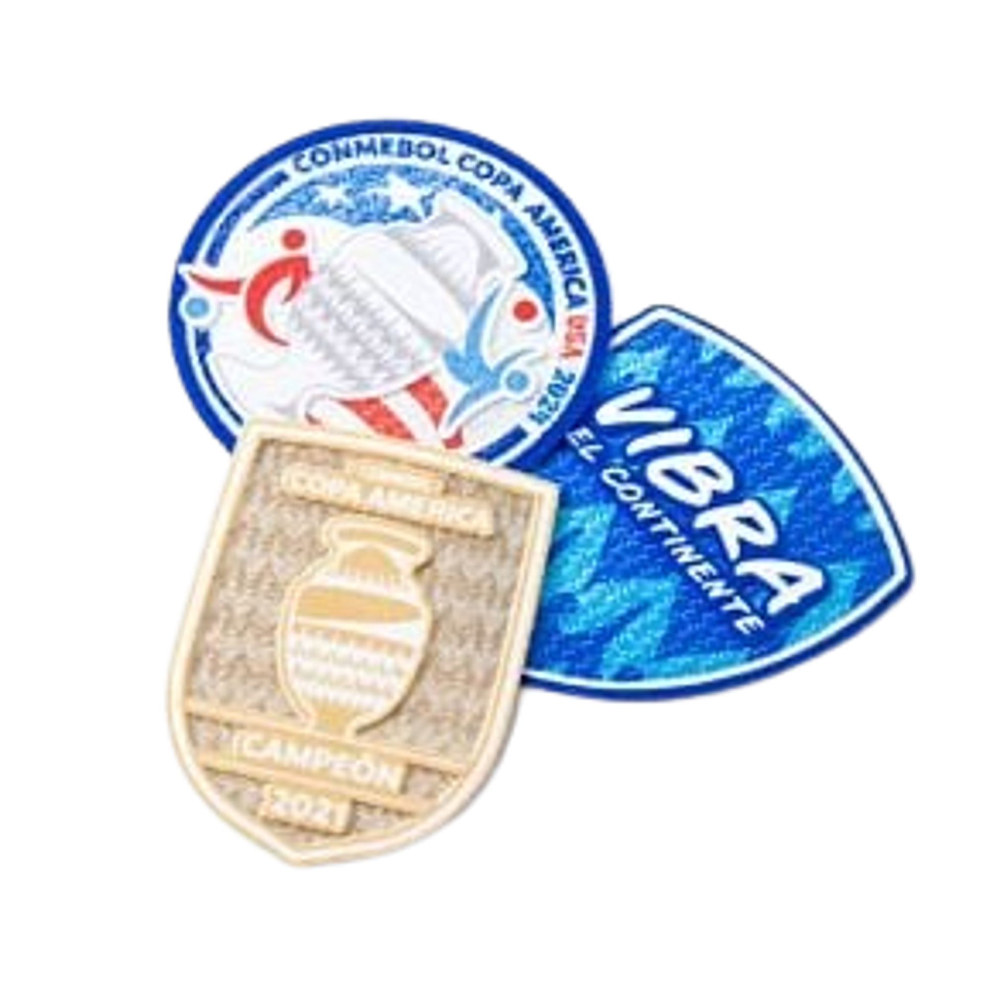 Kit Patch Campeão Taça América 2020 1