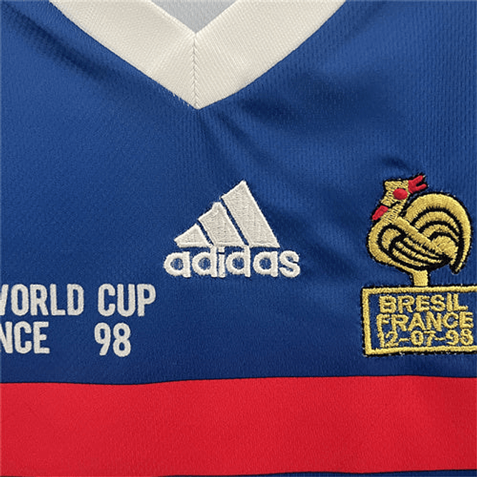França retro Kit Criança 1998 2