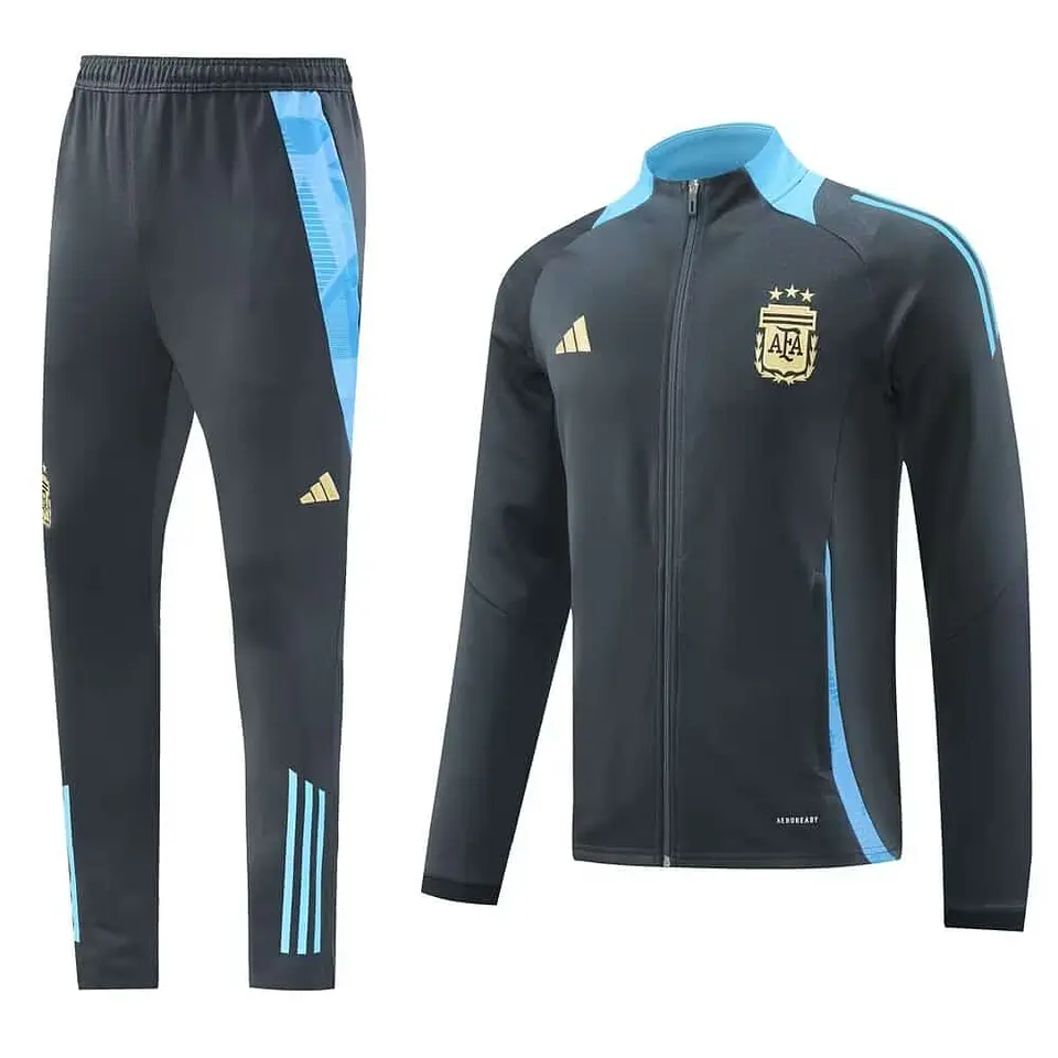 Argentina Fato de Treino - Zip Completo 1