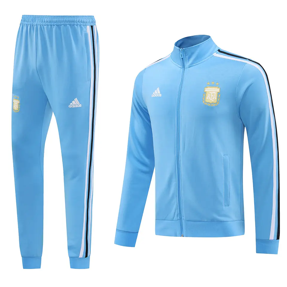 Argentina Fato de Treino - Zip Completo 1