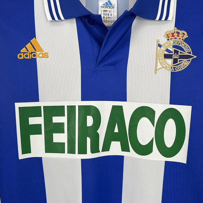 Deportivo a Coruña retro 1999-00 2
