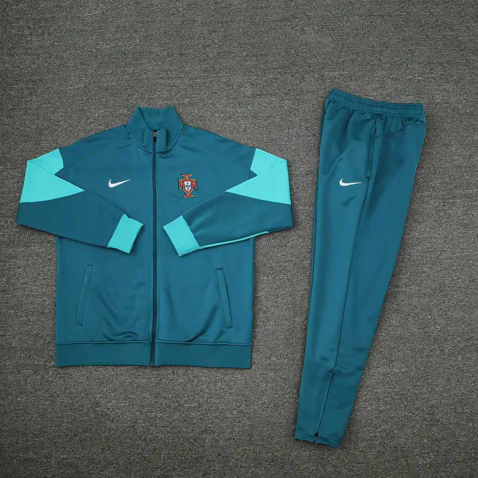 Portugal Euro 2024 Fato de Treino - Zip Completo 4