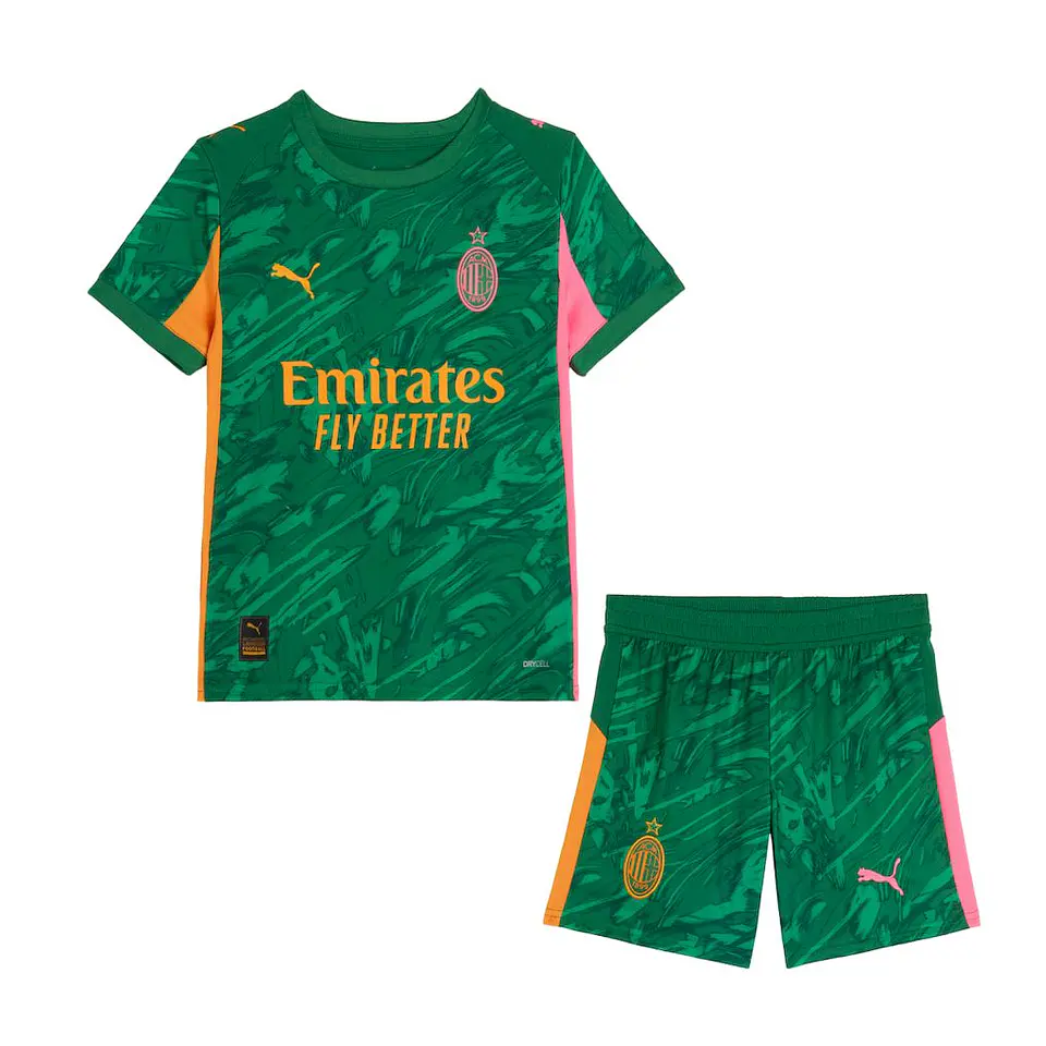 Kit de portero del AC Milan para niños 2025-26 1