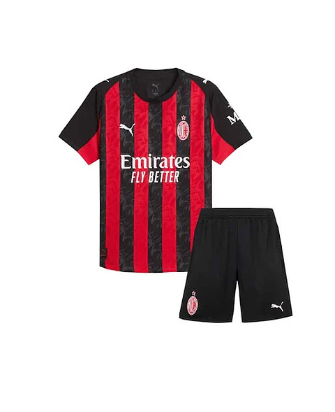 Equipación infantil del AC Milan 2025-26