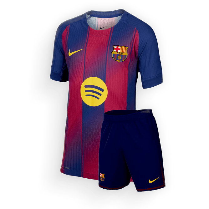 Barcelona Kit Criança 2025-26 1