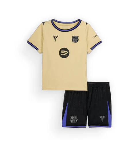 Equipación infantil del Barcelona 2025-26