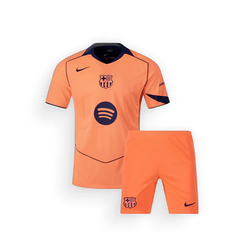 Equipación infantil del Barcelona 2025-26