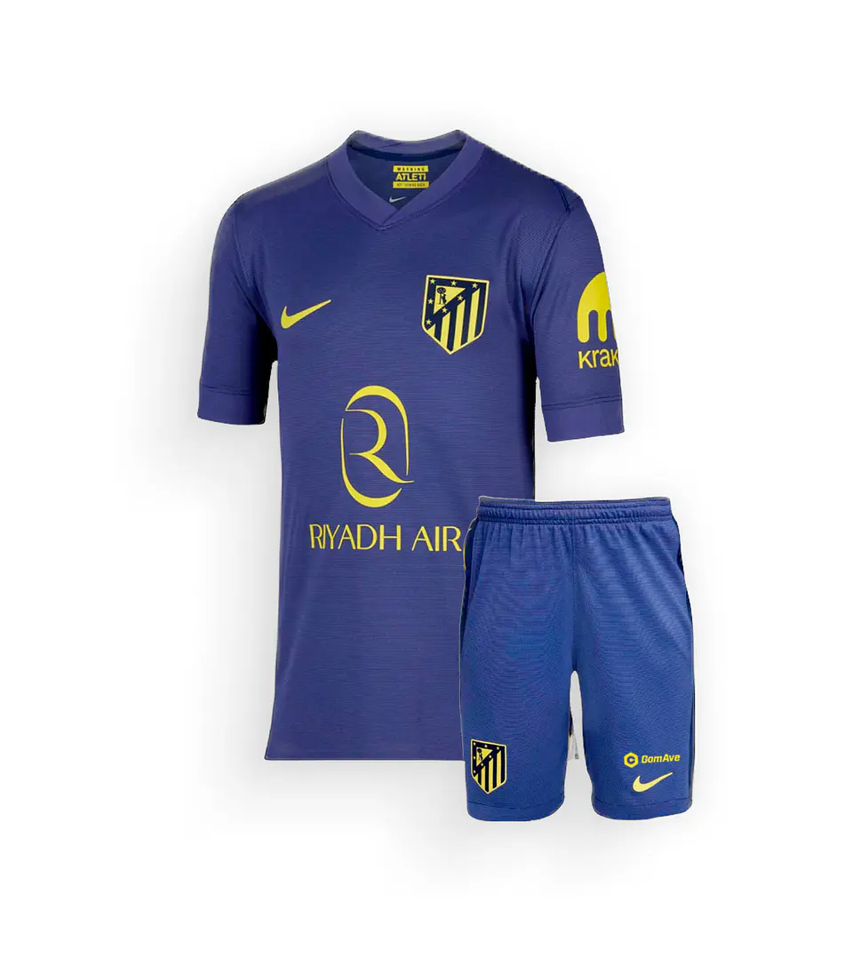 Atlético de Madrid Kit Criança 2025-26 1