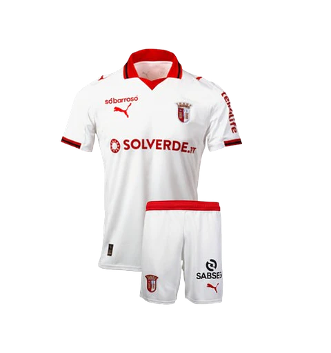 Equipación infantil del SC Braga 2025-26