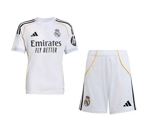 Kit infantil del Real Madrid 2025-26