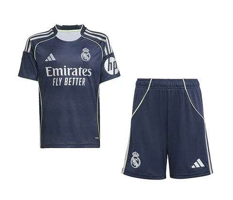 Kit infantil del Real Madrid 2025-26