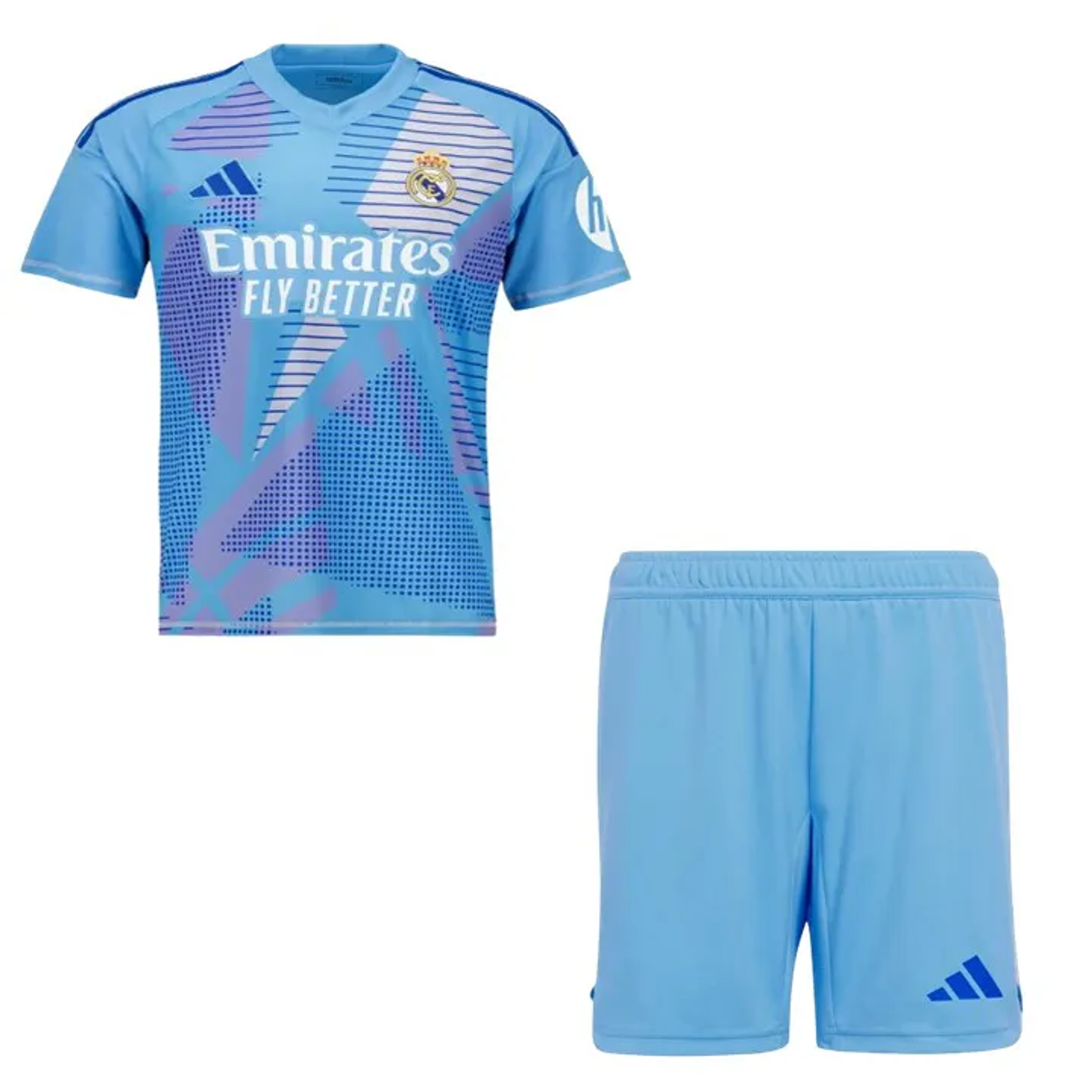 Real Madrid guarda-redes Kit Criança 2024-25 1