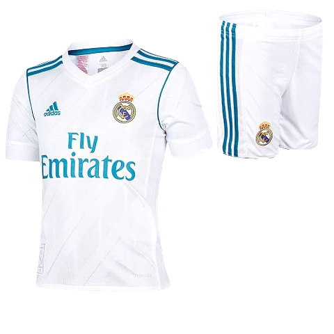 Kit retro infantil del Real Madrid 2017-18