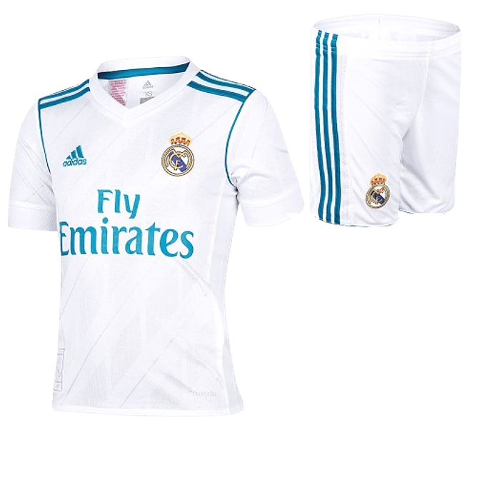 Real Madrid Kit Criança Retro 2017-18 1