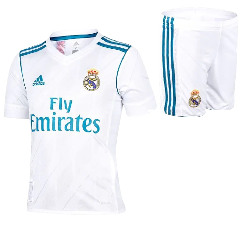 Real Madrid Kit Criança Retro 2017-18 1