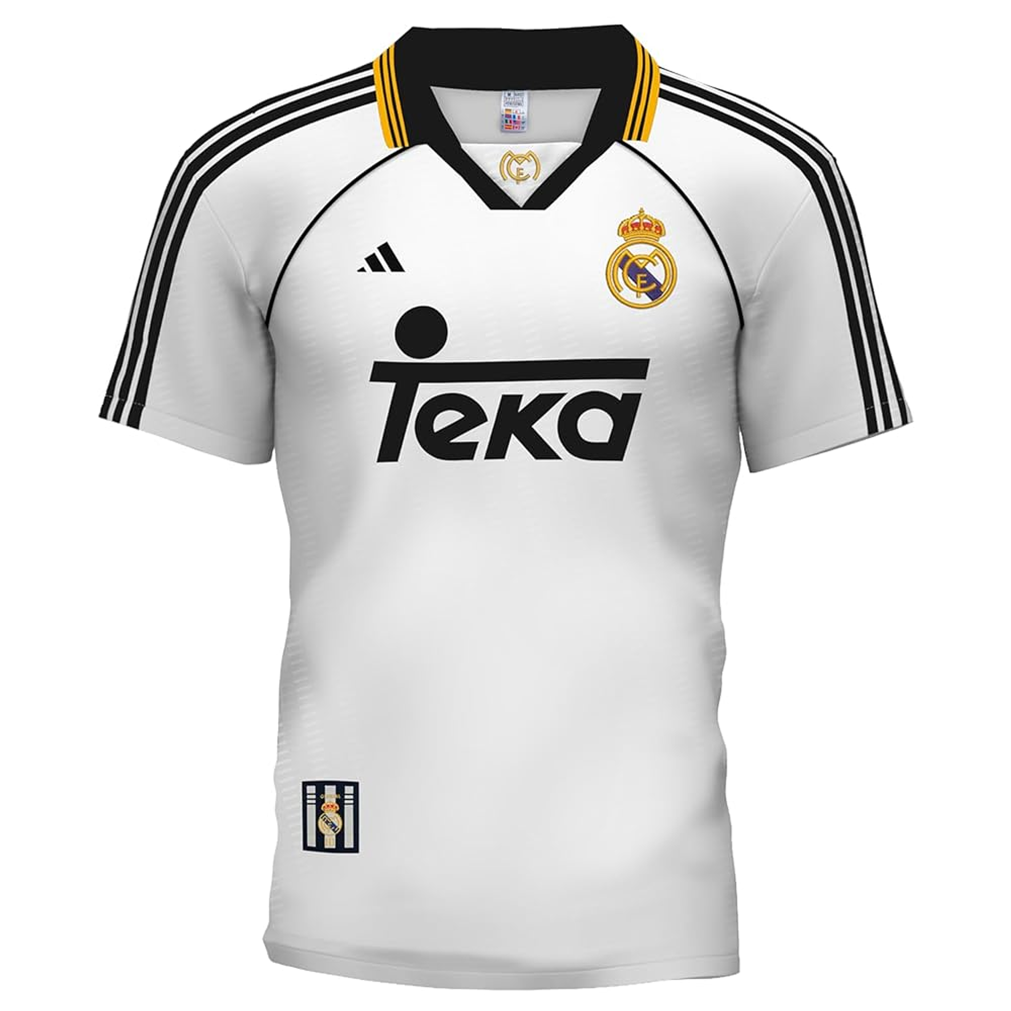 Real Madrid retro 2000 1