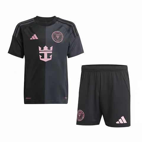 Kit infantil del Inter Miami 2025-26