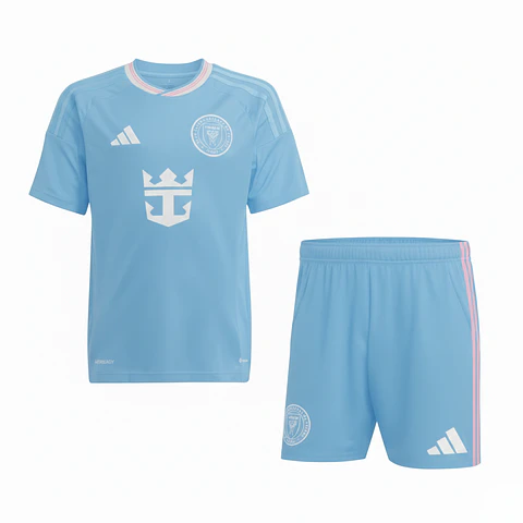 Kit infantil del Inter Miami 2025-26
