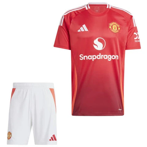 Kit infantil del Manchester United 2024-25