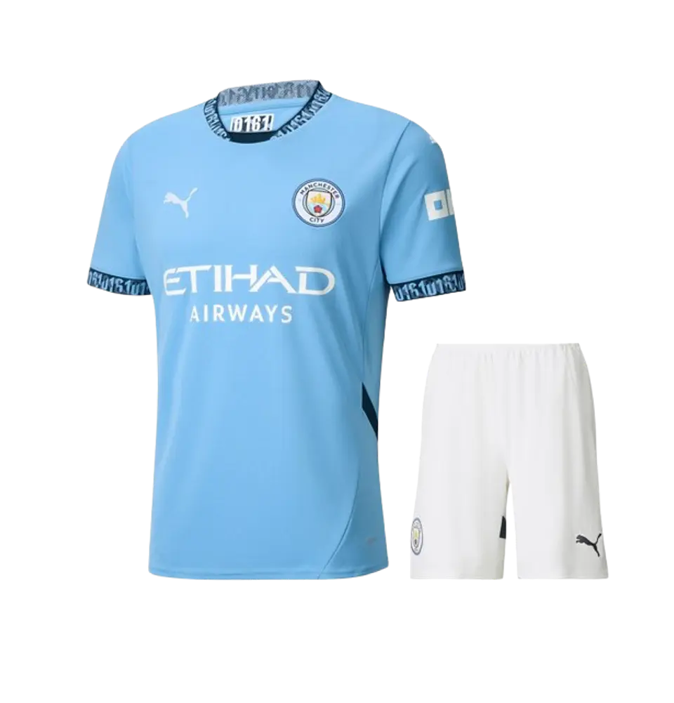 Equipación infantil del Manchester C. 2024-25 1